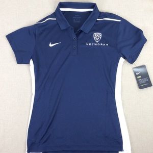 COPY - Nike Dry Polo Shirt Short Sleeve  Navy Blue Golf W